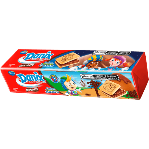 Biscoito-Recheio-Chocolate-Esquadrao-D-Danix-Pacote-130g Biscoito-Recheio-Chocolate-Esquadrao-D-Danix-Pacote-130g