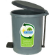 Lixeira-Plastica-Com-Pedal-15l-Cinza-Antares Lixeira-Plastica-Com-Pedal-15l-Cinza-Antares