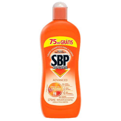 Repelente-Corporal-Locao-com-Icaridina-SBP-Advanced-175-ml