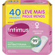 Protetor-Diario-sem-Abas-Antibacteriano-Intimus-Pacote-40-Unidades-Leve-Mais-Pague-Menos Protetor-Diario-sem-Abas-Antibacteriano-Intimus-Pacote-40-Unidades-Leve-Mais-Pague-Menos