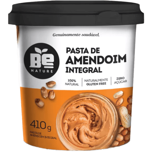 Pasta-De-Amendoim-Integral-Be-Nature-Pote-410g