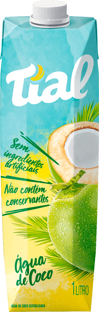 Água de Coco Padronizada Tial Caixa 1l