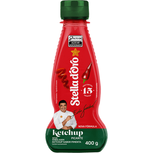 Ketchup-Picante-Stella-D-oro-Squeeze-400g Ketchup-Picante-Stella-D-oro-Squeeze-400g