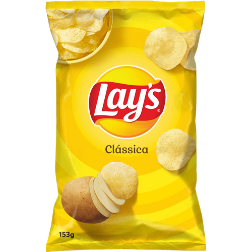 Batata-Frita-Lisa-Classica-Lay-s-Pacote-153g Batata-Frita-Lisa-Classica-Lay-s-Pacote-153g