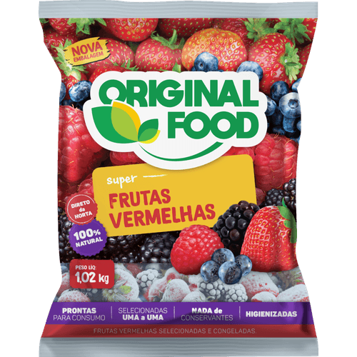 Frutas-Vermelhas-Congeladas-Original-Food-Pacote-102Kg Frutas-Vermelhas-Congeladas-Original-Food-Pacote-102Kg