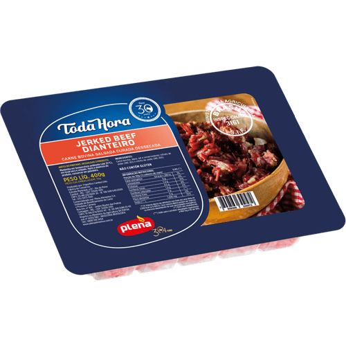 Jerked-Beef-Bovino-Dianteiro-Toda-Hora-Resfriado-400g Jerked-Beef-Bovino-Dianteiro-Toda-Hora-Resfriado-400g