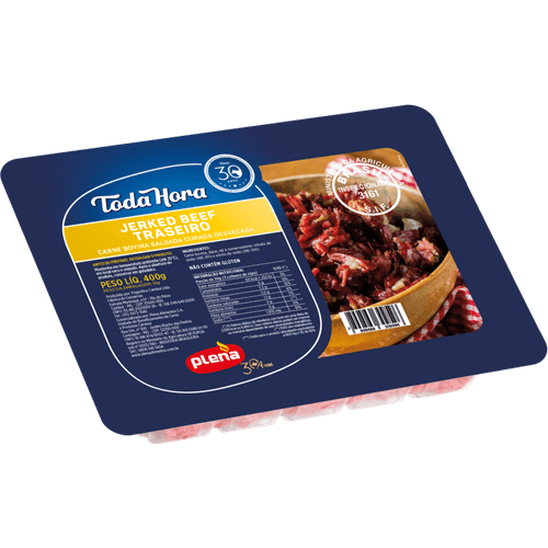 Jerked-Beef-Toda-Hora-Bovino-Traseiro-Resfriado-400g Jerked-Beef-Toda-Hora-Bovino-Traseiro-Resfriado-400g