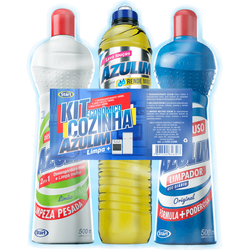 Kit-Cozinha-Azulim-3X500ML Kit-Cozinha-Azulim-3X500ML