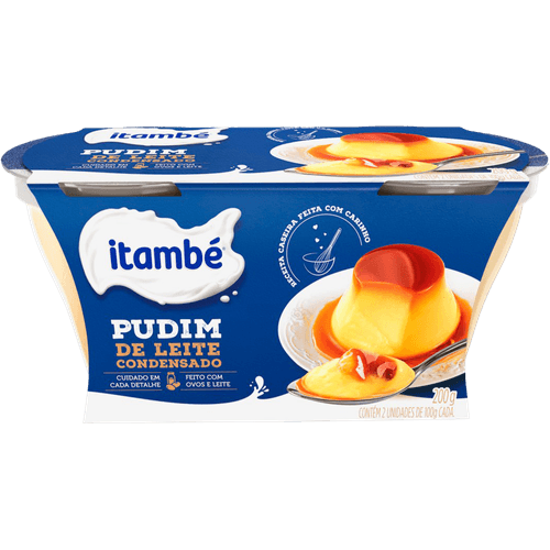 Sobremesa-Lactea-Pudim-Leite-Condensado-Itambe-Bandeja-200g-2-Unidades-de-100g-Cada