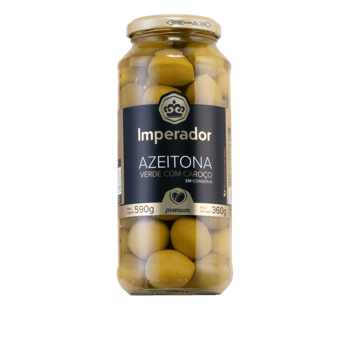 Azeitona-Verde-Imperador-com-Caroco-Premium-360g Azeitona-Verde-Imperador-com-Caroco-Premium-360g