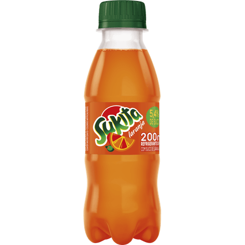 Refrigerante-Sukita-Laranja-200ml-Garrafa Refrigerante-Sukita-Laranja-200ml-Garrafa