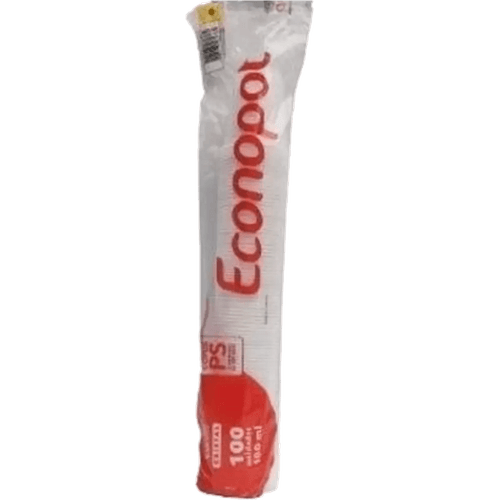 Copo-Descartavel-Econoport-Cristal-200ml-100-Unidades Copo-Descartavel-Econoport-Cristal-200ml-100-Unidades