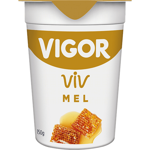 Iogurte-Integral-Mel-Vigor-Viv-Copo-150g Iogurte-Integral-Mel-Vigor-Viv-Copo-150g