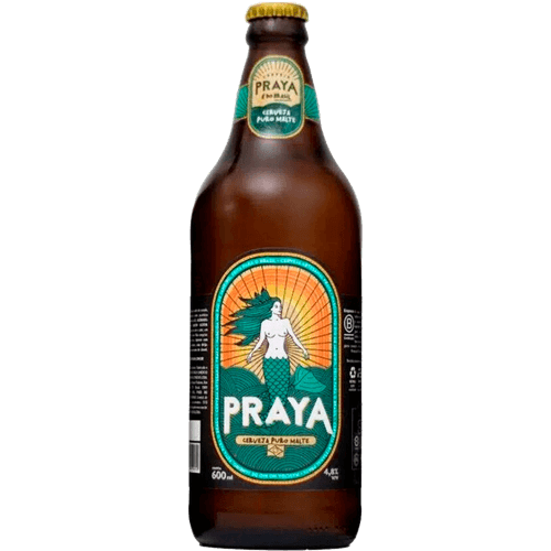 Cerveja-Puro-Malte-Praya-American-Lager-Garrafa-600ml Cerveja-Puro-Malte-Praya-American-Lager-Garrafa-600ml
