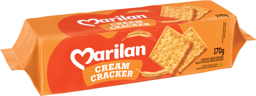 Biscoito Marilan Cream cracker Pacote com 170g