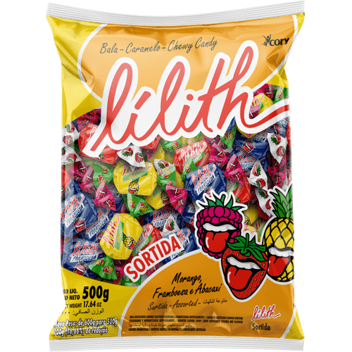 Bala-Lilith-sortida-pacote-500g Bala-Lilith-sortida-pacote-500g