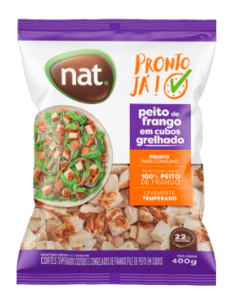 Peito De Frango Em Cubos  Nat 400g