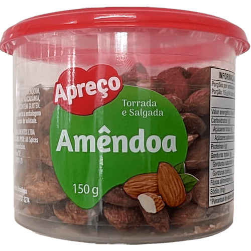 Amendoa-Torrada-Salgada-Apreco-150g Amendoa-Torrada-Salgada-Apreco-150g