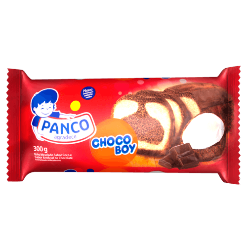 Bolo-Mesclado-Chocoboy-Coco-e-de-Chocolate-Panco-Pacote-300g Bolo-Mesclado-Chocoboy-Coco-e-de-Chocolate-Panco-Pacote-300g