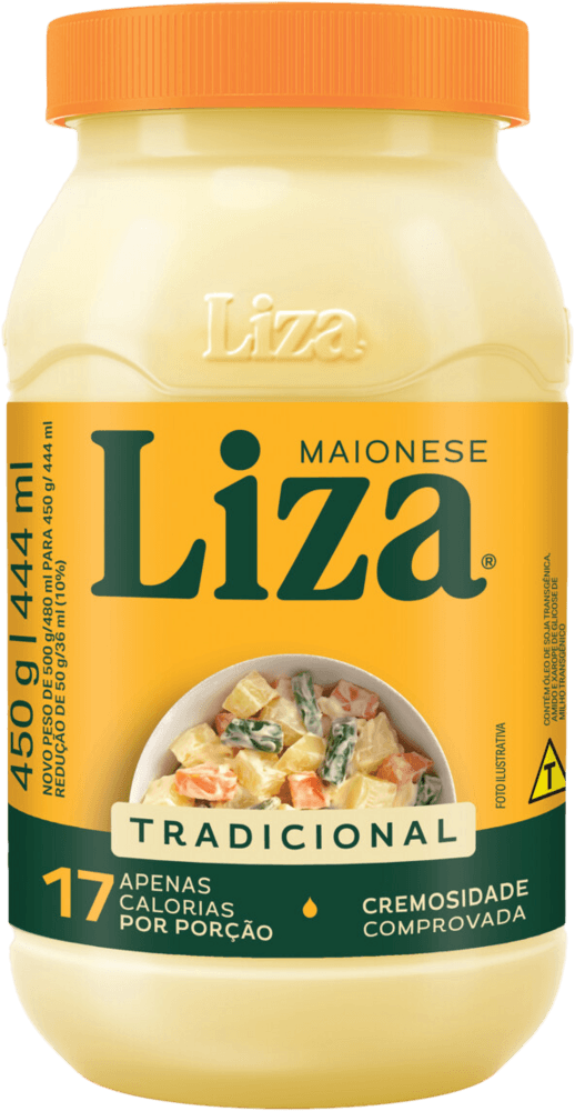 Maionese Tradicional Liza Pote 450g