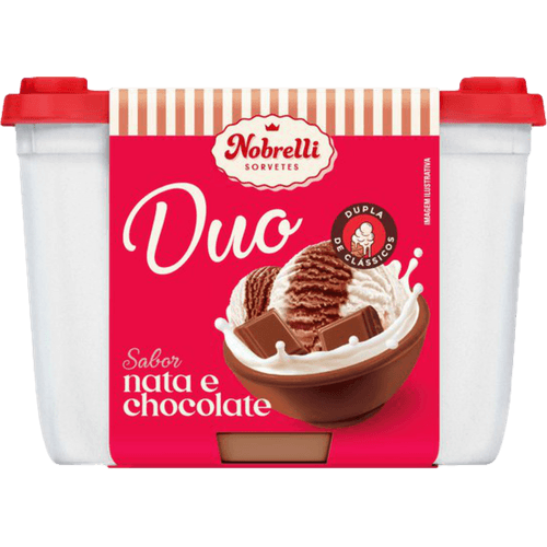 Sorvete-Nata-e-Chocolate-Nobrelli-Duo-Pote-13l Sorvete-Nata-e-Chocolate-Nobrelli-Duo-Pote-13l