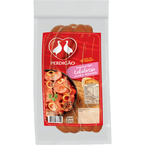 Linguica-Calabresa-Cozida-e-Defumada-Perdigao-1kg-FoodService Linguica-Calabresa-Cozida-e-Defumada-Perdigao-1kg-FoodService