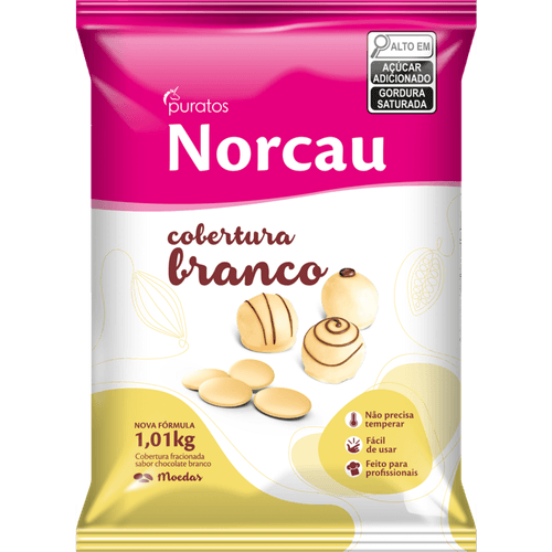 COB-CHOC-NORCAU-101KG-BCO-MOEDAS COB-CHOC-NORCAU-101KG-BCO-MOEDAS