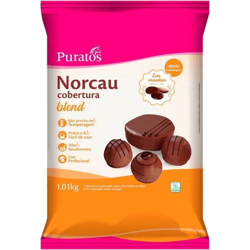 Cobertura-Chocolate-Norcau-Blend-101-Kg Cobertura-Chocolate-Norcau-Blend-101-Kg