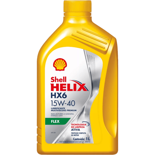 Oleo-Lubrificante-de-Motor-Helix-HX6-Flex-15W40-Semi-sintetico-Shell-1-L Oleo-Lubrificante-de-Motor-Helix-HX6-Flex-15W40-Semi-sintetico-Shell-1-L