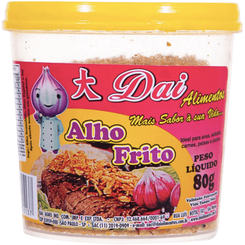 Alho-Frito-Dai-Alimentos-Pote-80-g Alho-Frito-Dai-Alimentos-Pote-80-g