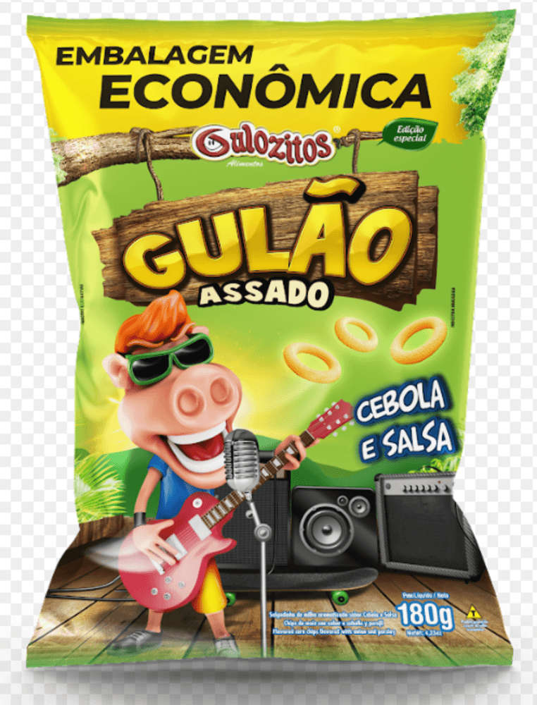 Salgadinho Gulão Cebola e Salsa 180g