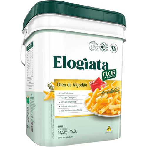 Oleo-de-Algodao-Elogiata-Galao-145Kg Oleo-de-Algodao-Elogiata-Galao-145Kg