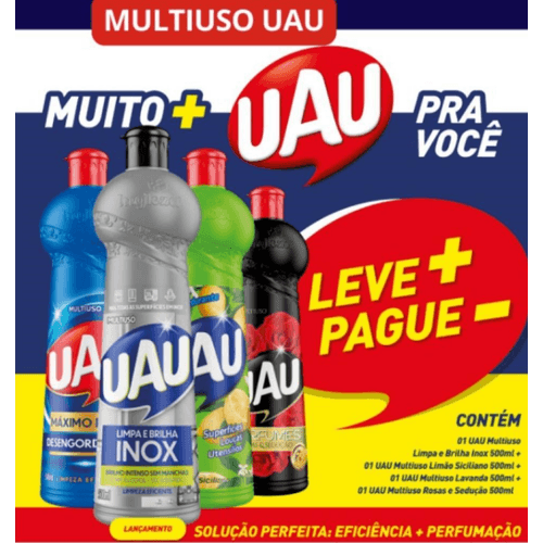 Kit-Uau-M-Uso-4x500ml-Inox-Limao-Lavanda-e-Rosas-Leve-mais-Pague-Menos- Kit-Uau-M-Uso-4x500ml-Inox-Limao-Lavanda-e-Rosas-Leve-mais-Pague-Menos-