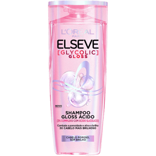Shampoo-Extra-Gloss-Anti-Sal-L-oreal-Paris-Elseve-Glycolic-Gloss-Frasco-400ml Shampoo-Extra-Gloss-Anti-Sal-L-oreal-Paris-Elseve-Glycolic-Gloss-Frasco-400ml