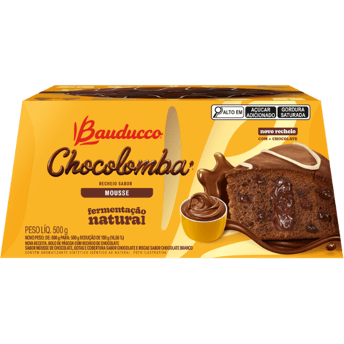 CHOCOLOMBA-BAUDUCCO-500G CHOCOLOMBA-BAUDUCCO-500G
