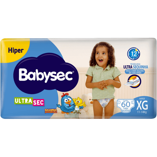 FRALDA-BABY-SEC-ULTRA-HIPER-XG-60UN FRALDA-BABY-SEC-ULTRA-HIPER-XG-60UN