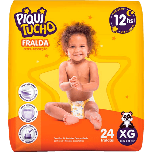 Fralda-Piquitucho-Mega-XG-24un Fralda-Piquitucho-Mega-XG-24un