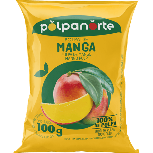 Polpa-Fruta-Polpanorte--Manga-100g Polpa-Fruta-Polpanorte--Manga-100g