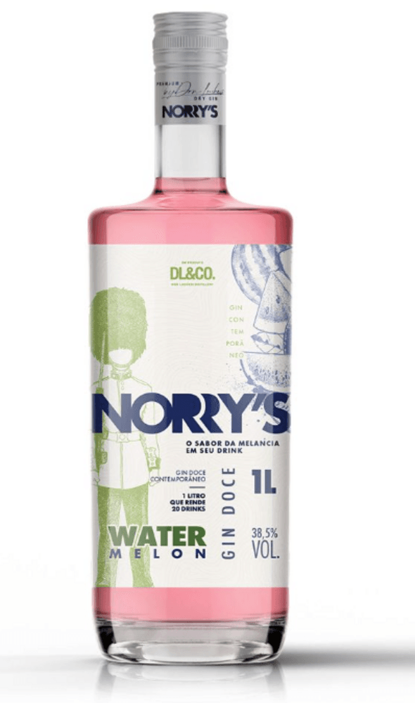 Gin NORRY’S Watermelon 1L 38,5% VOL
