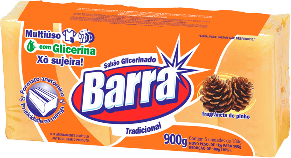 SABAO PD BARRA GLICD 5X180G TRAD