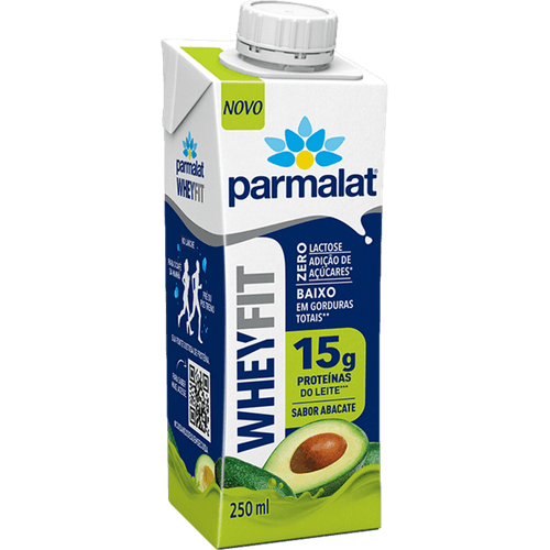 Bebida-Lactea-Parmalat-Wheyfit-UHT-Abacate-Zero-Lactose-250ml Bebida-Lactea-Parmalat-Wheyfit-UHT-Abacate-Zero-Lactose-250ml