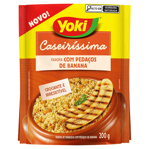 Farofa-Yoki-com-Pedacos-de-Banana-Pacote-200g Farofa-Yoki-com-Pedacos-de-Banana-Pacote-200g