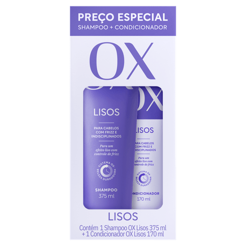 KIT-OX-SH-375ML-CO-170ML-LISOS-PRECO-ESPECIAL KIT-OX-SH-375ML-CO-170ML-LISOS-PRECO-ESPECIAL