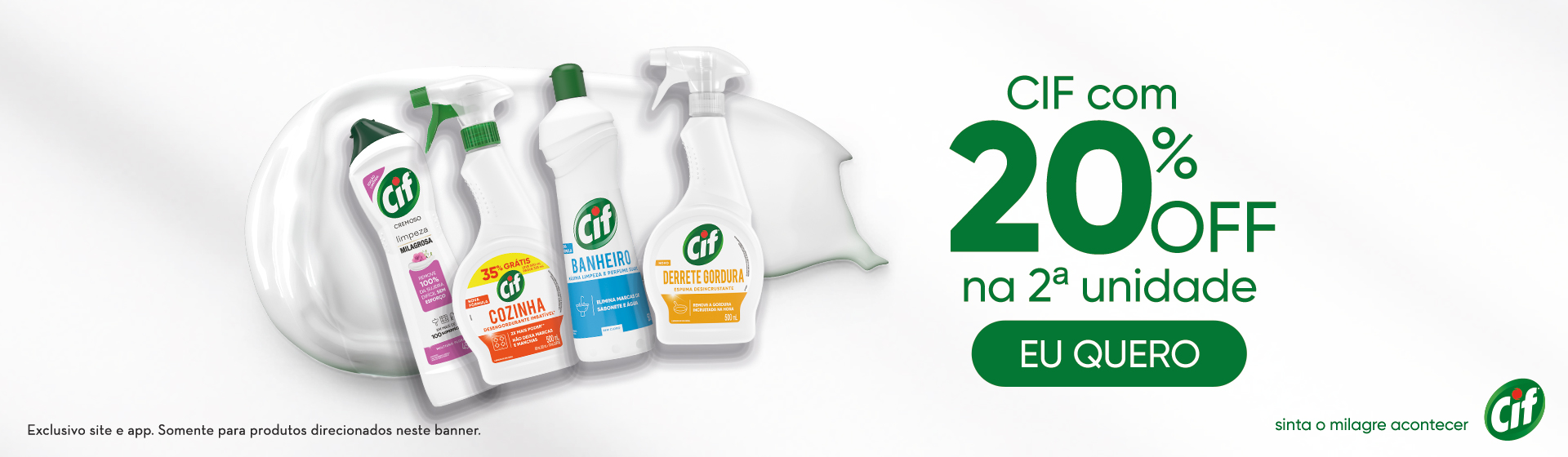 Unilever - Limpador Cif  ate 14/09