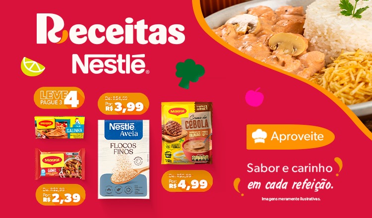 Receitas Nestlé - Caldo Maggi até 14/09