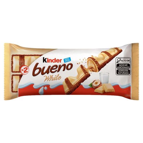 Kinder-Bueno-White-Chocolate-Branco-2-unis-39g Kinder-Bueno-White-Chocolate-Branco-2-unis-39g