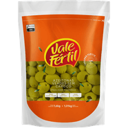 Azeitona-Verde-em-Conserva-sem-Caroco-Vale-Fertil-Sache-Peso-Liquido-16kg-Peso-Drenado-101kg-Embalagem-Economica-Tamanho-Familia