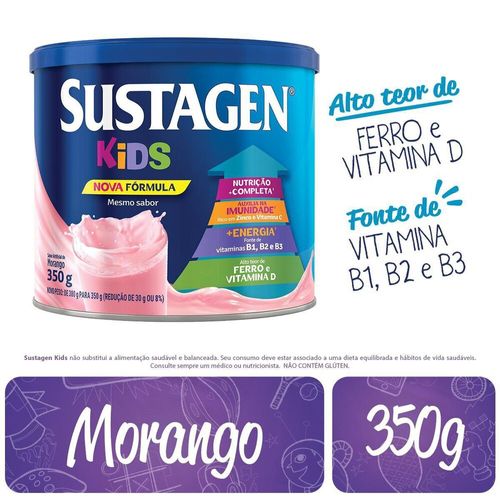 Sustagen-Kids-Complemento-Alimentar-Sabor-Morango---Lata-350g
