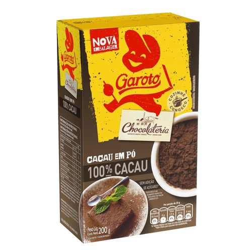 Cacau-em-Po-GAROTO-200g Cacau-em-Po-GAROTO-200g
