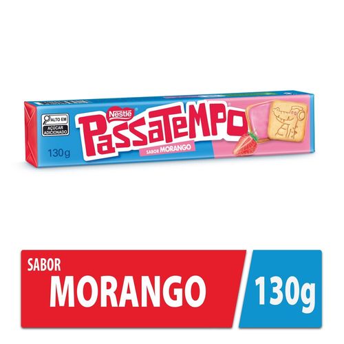 Biscoito-PASSATEMPO-Recheado-Morango-130g Biscoito-PASSATEMPO-Recheado-Morango-130g